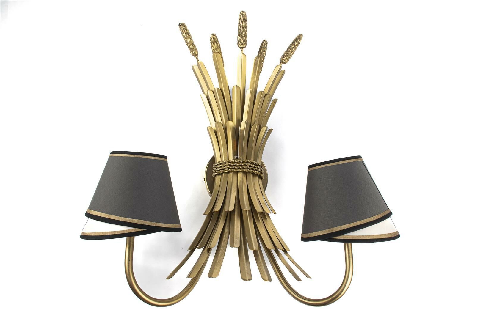 Gri Şapkalı Gold Aplik 51x57x24cm