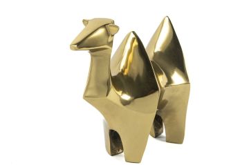 Gold Deve Dekoratif Obje 31x12x26cm