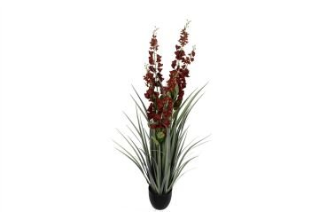 Kırmızı Glayöl Yapay Bitki 120cm