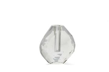 Kristal Şeffaf Vazo 12x14cm