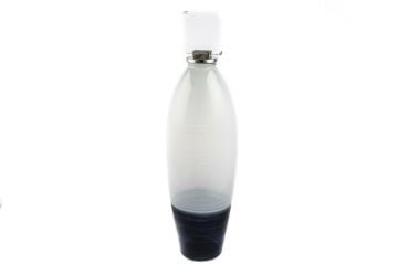 Mavi Beyaz Cam Küp 81cm