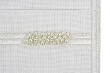 Karmen Beyaz 6lı Çatal Kaşık Bıçak Peçetesi