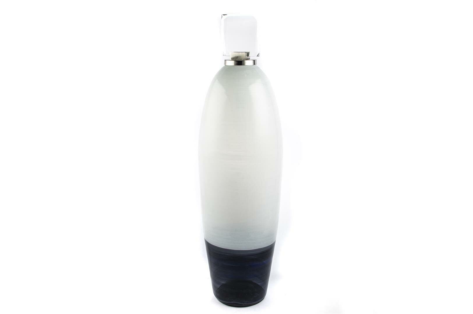Mavi Beyaz Cam Küp 97cm