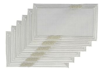 Karmen Beyaz 6lı Kokteyl Peçetesi