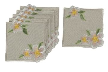 Talya 6lı Bardak Altlığı