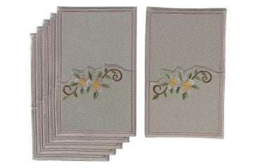 Talya 6lı Çatal Kaşık Bıçak Peçetesi