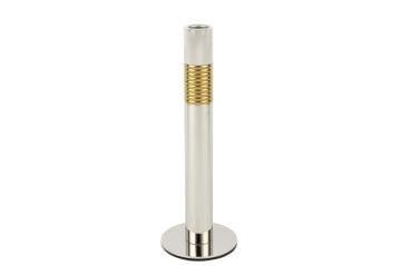 Bugle Silver Gold Metal Mumluk 9x26cm