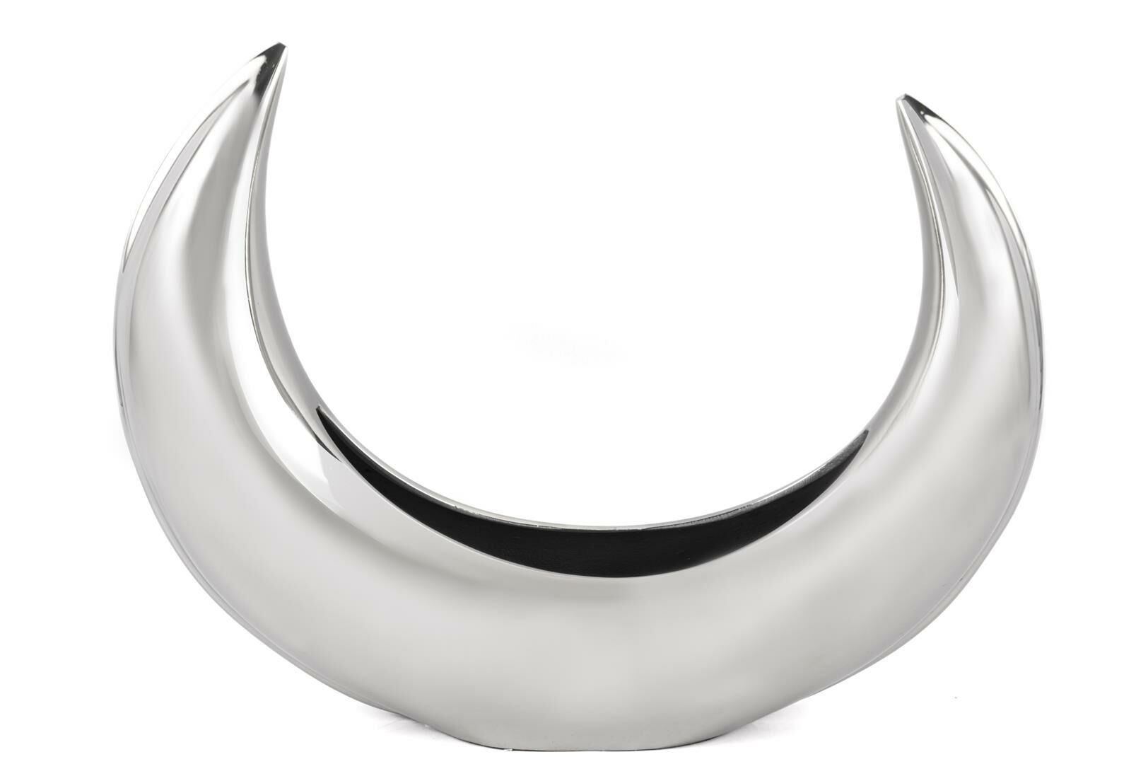 Gümüş Hilal Dekoratif Obje 50x12x35cm