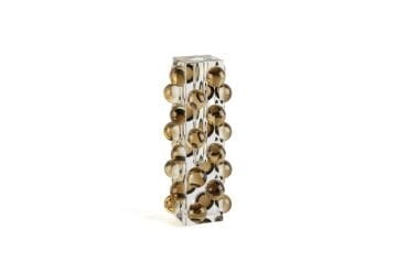 Kristal Booble Amber Vazo 8x20cm