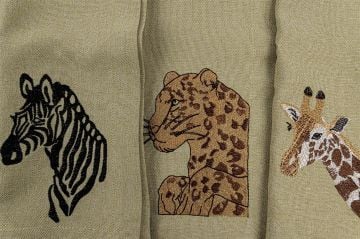 Safari Yeşil Peçete 6'lı 40x40