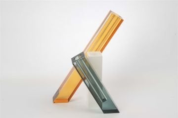 Kristal 3renk Vazo 16x25cm