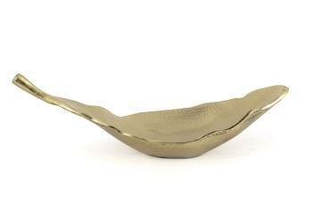 Gold Yaprak Dek Tabak 40x14x13cm