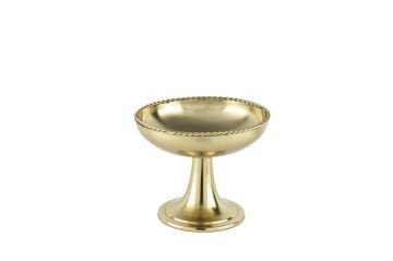 Gold Ayaklı Servis Kasesi 16x13cm