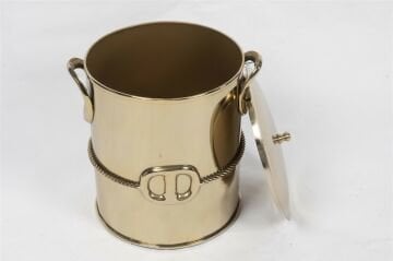 Gold Şarap Soğutucu Kova 26x27cm