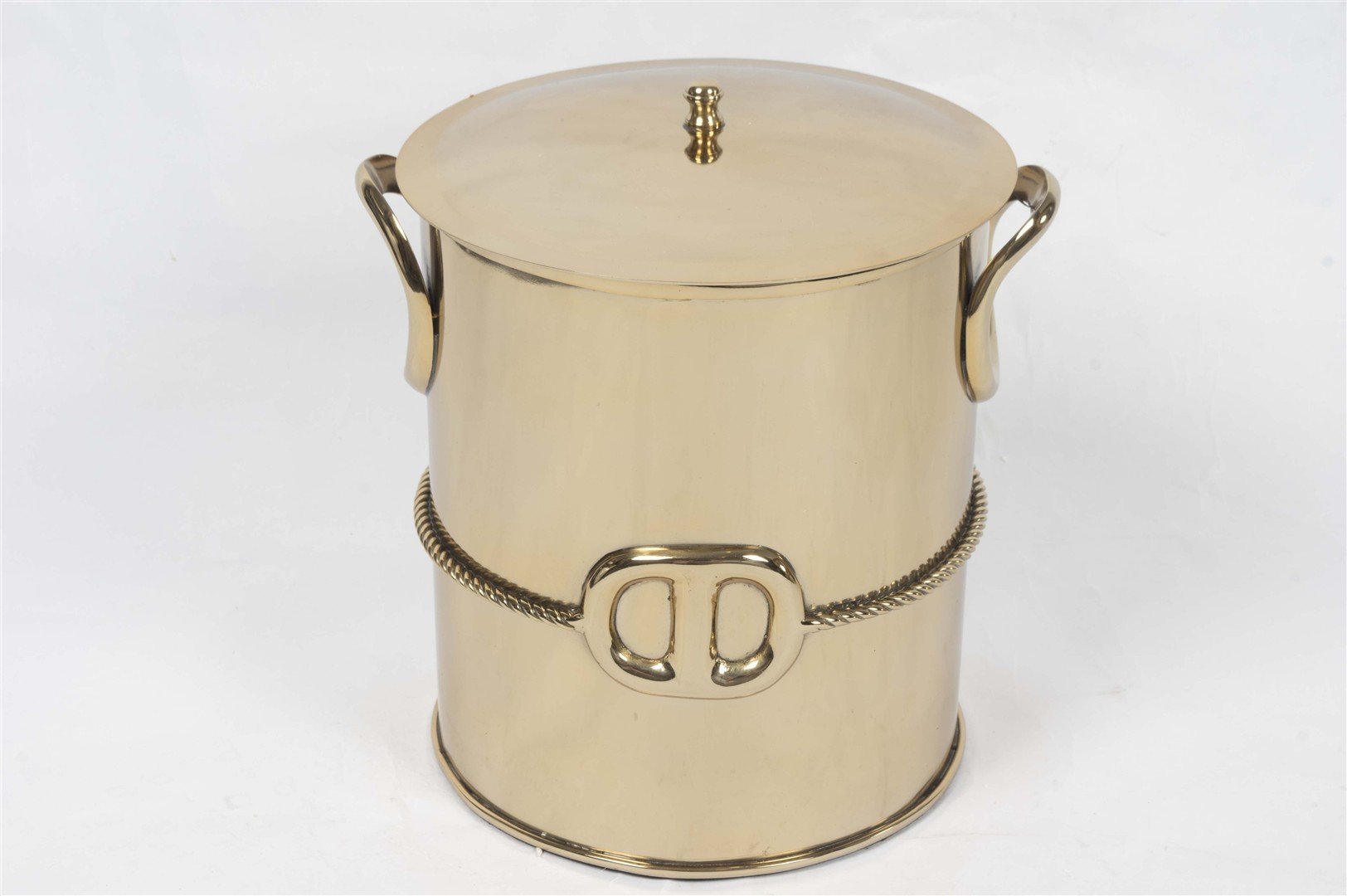 Gold Şarap Soğutucu Kova 26x27cm