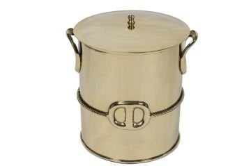 Gold Şarap Soğutucu Kova 26x27cm