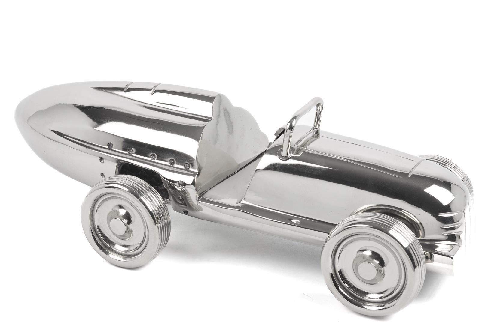 Gümüş Araba Dekor Obje 47x21x14cm