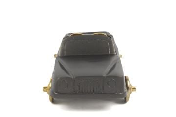 Gri Gold Araba Dekor Obje 38x21x12cm