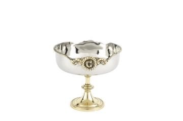 Gümüş Gold Ayaklı Şekerlik 13x12cm