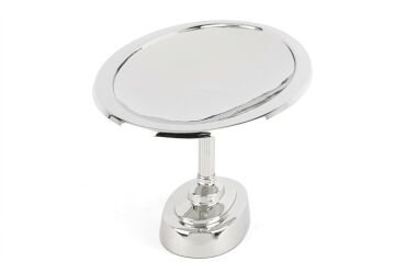 Gümüş Nikel Ayaklı Stand 41x23x21cm