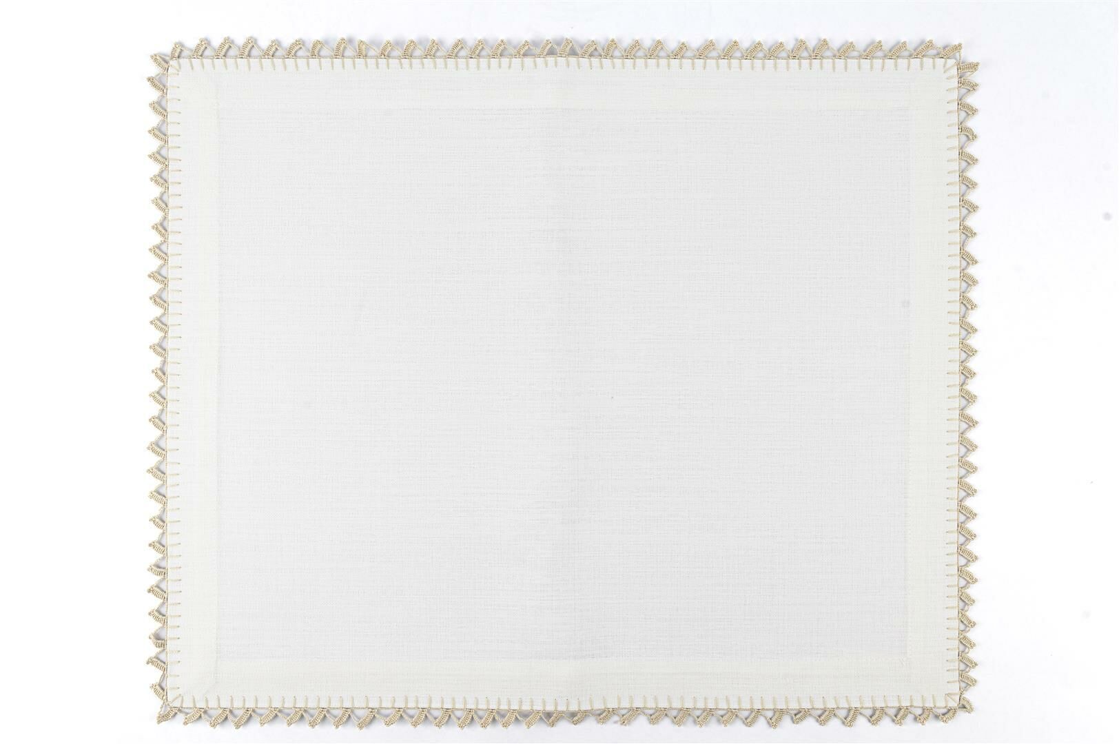 Rayna Beyaz Amerikan Servisi 6'lı 40x50