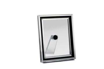 Kristal Şeffaf Siyah Çerçeve 18x23cm