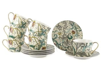 Turguoise 6lı Çay Fincanı Seti 200cc