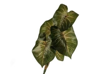 Yeşil Yapraklı Yapay Çiçek 80cm