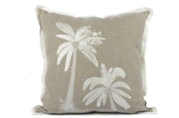 Palmiye Bej 55x55 Yastık