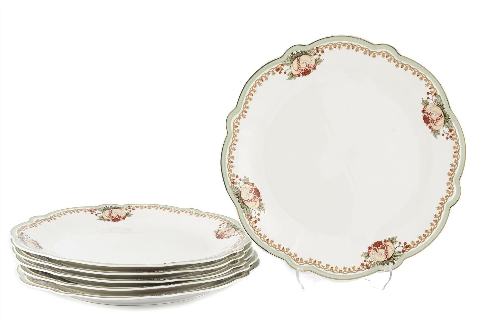 Mystic Floral 6lı Servis Tabağı 27cm