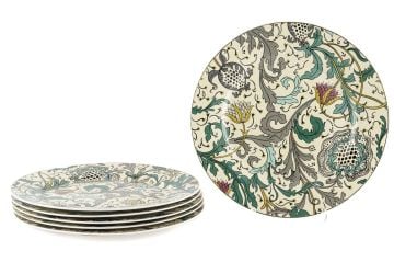 Turguoise 6lı Servis Tabağı 27cm