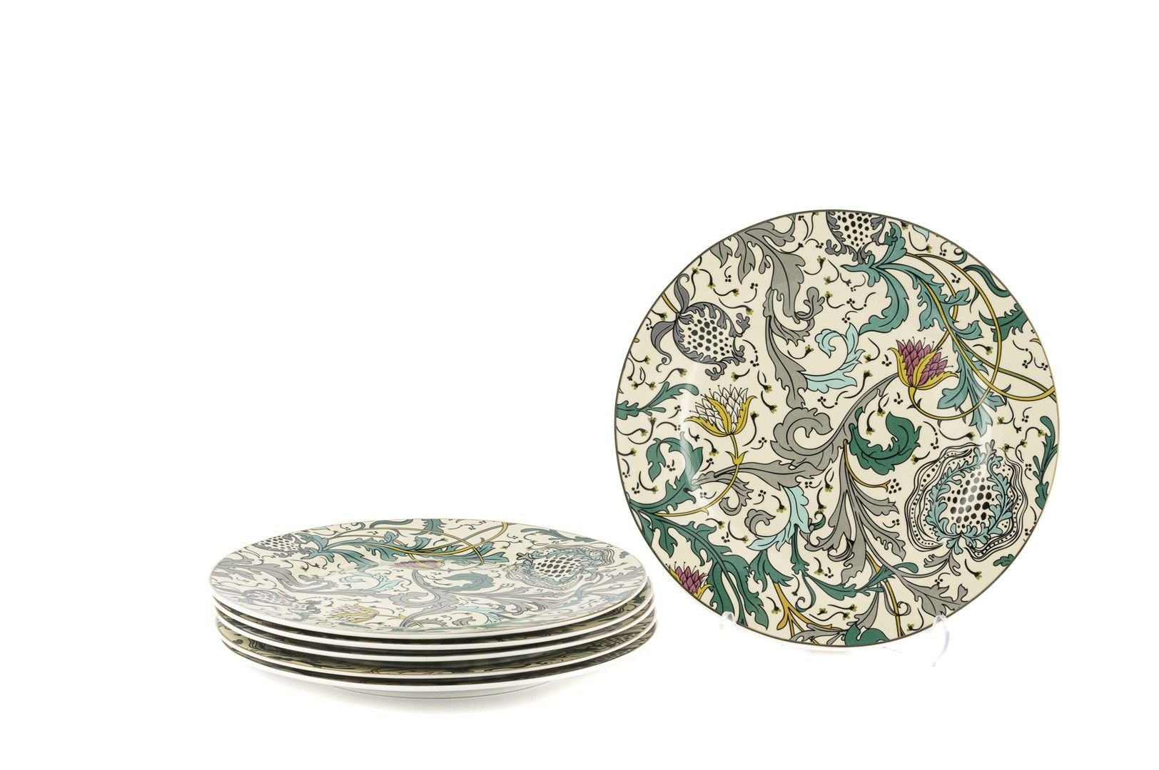 Turguoise 6lı Pasta Tabağı 20cm