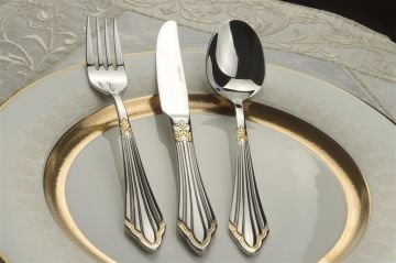 Nova Gold 90 Parça Çatal Kaşık Bıçak Seti