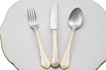 Bella Gold 90 Parça Çatal Kaşık Bıçak Seti