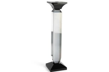 Kristal Siyah Gri Mumluk 10x38cm