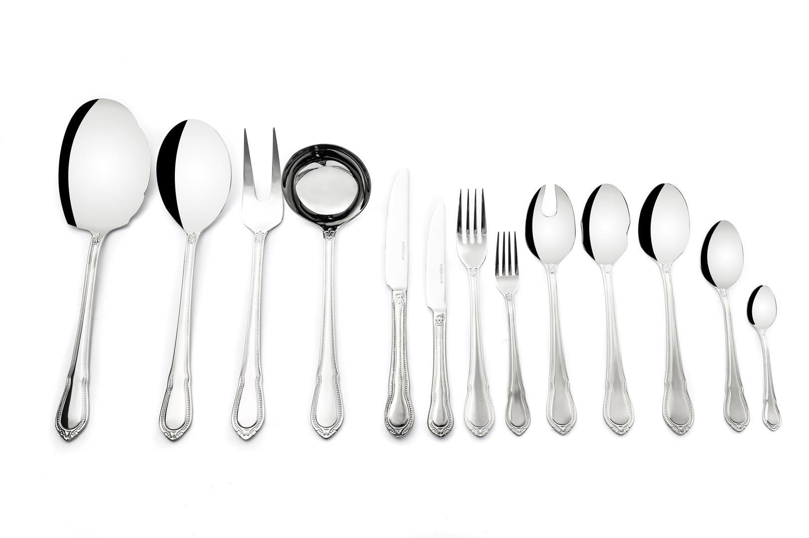 Bella 90 Parça Çatal Kaşık Bıçak Seti