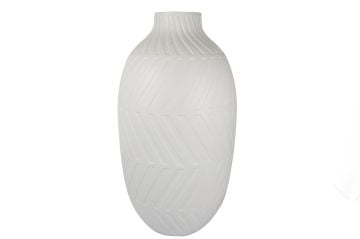 Mat Beyaz Saksı 75cm