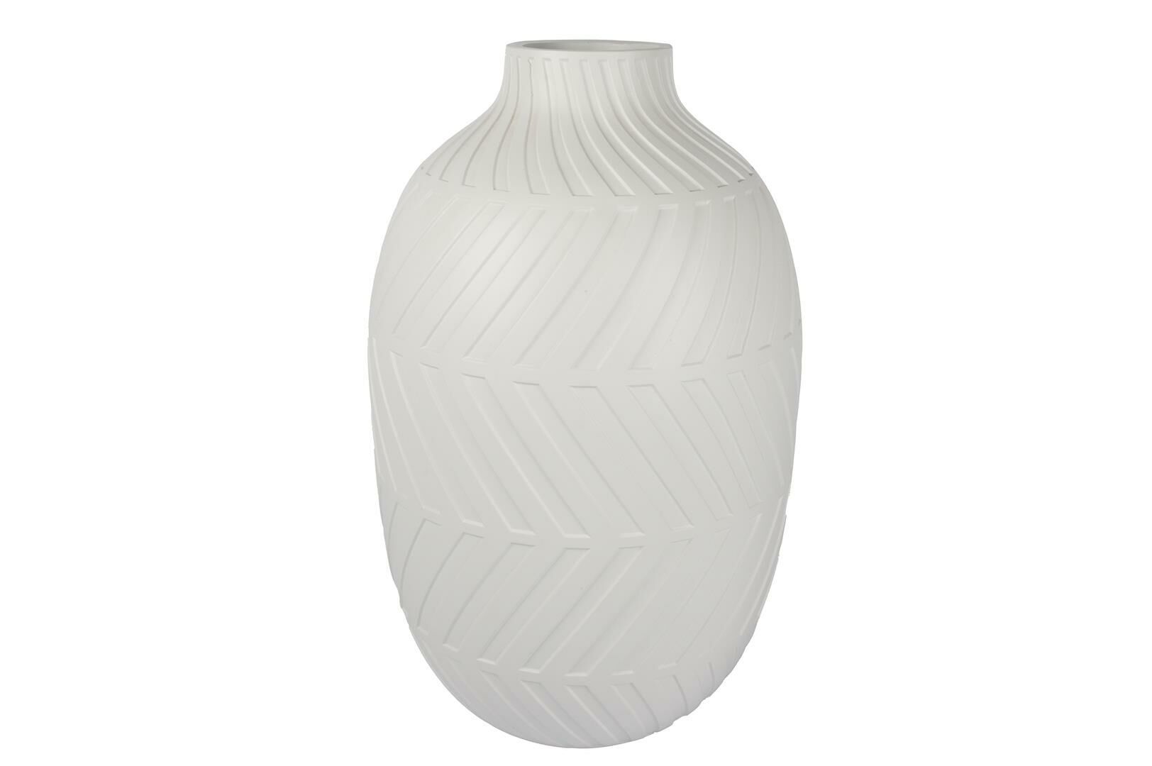 Mat Beyaz Saksı 60cm
