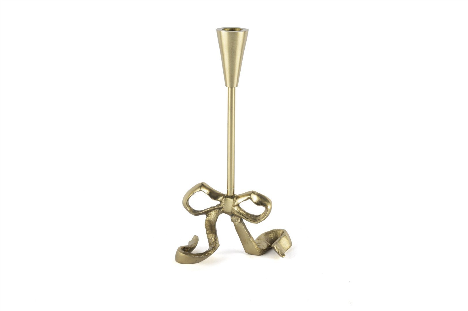 Eskitme Gold Fiyonk Mumluk 36x16cm