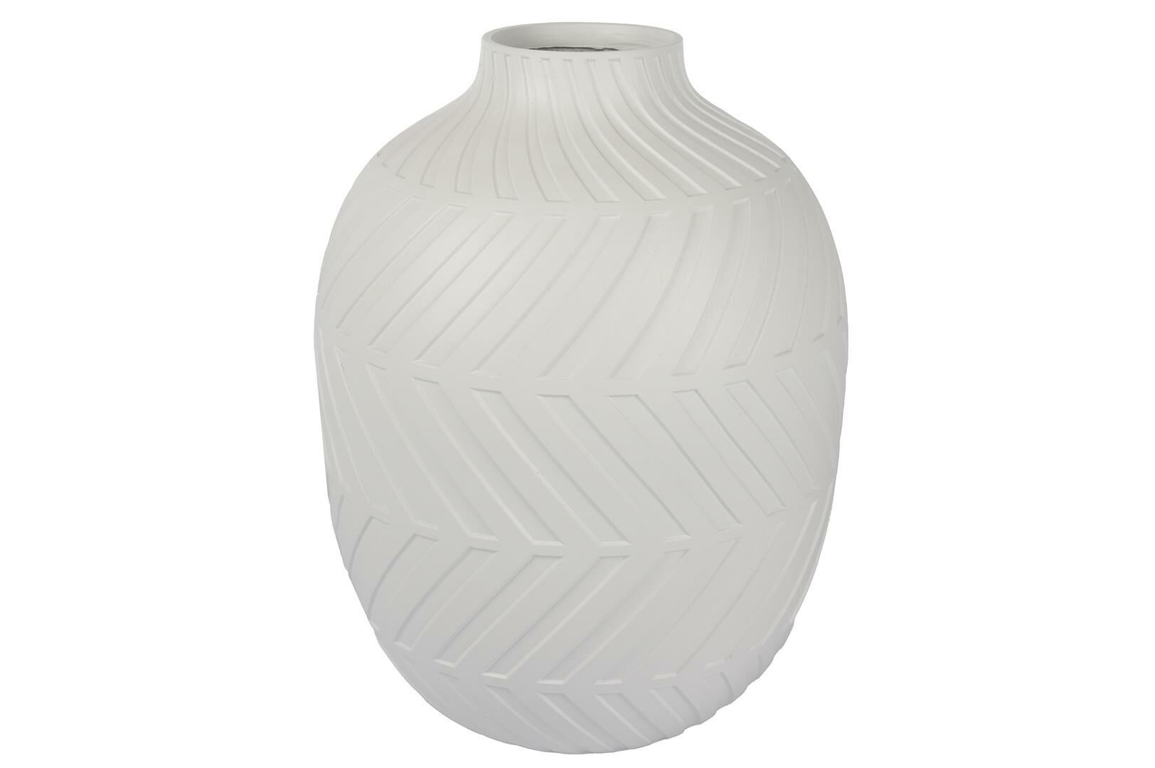 Mat Beyaz Saksı 45cm