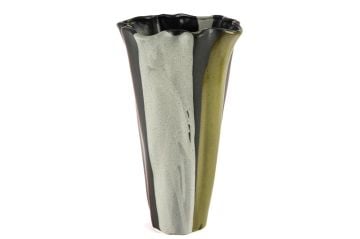 Yeşil Bordo Vazo 25x43cm