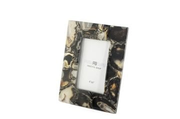 Mermer Desenli Çerçeve 23x17cm