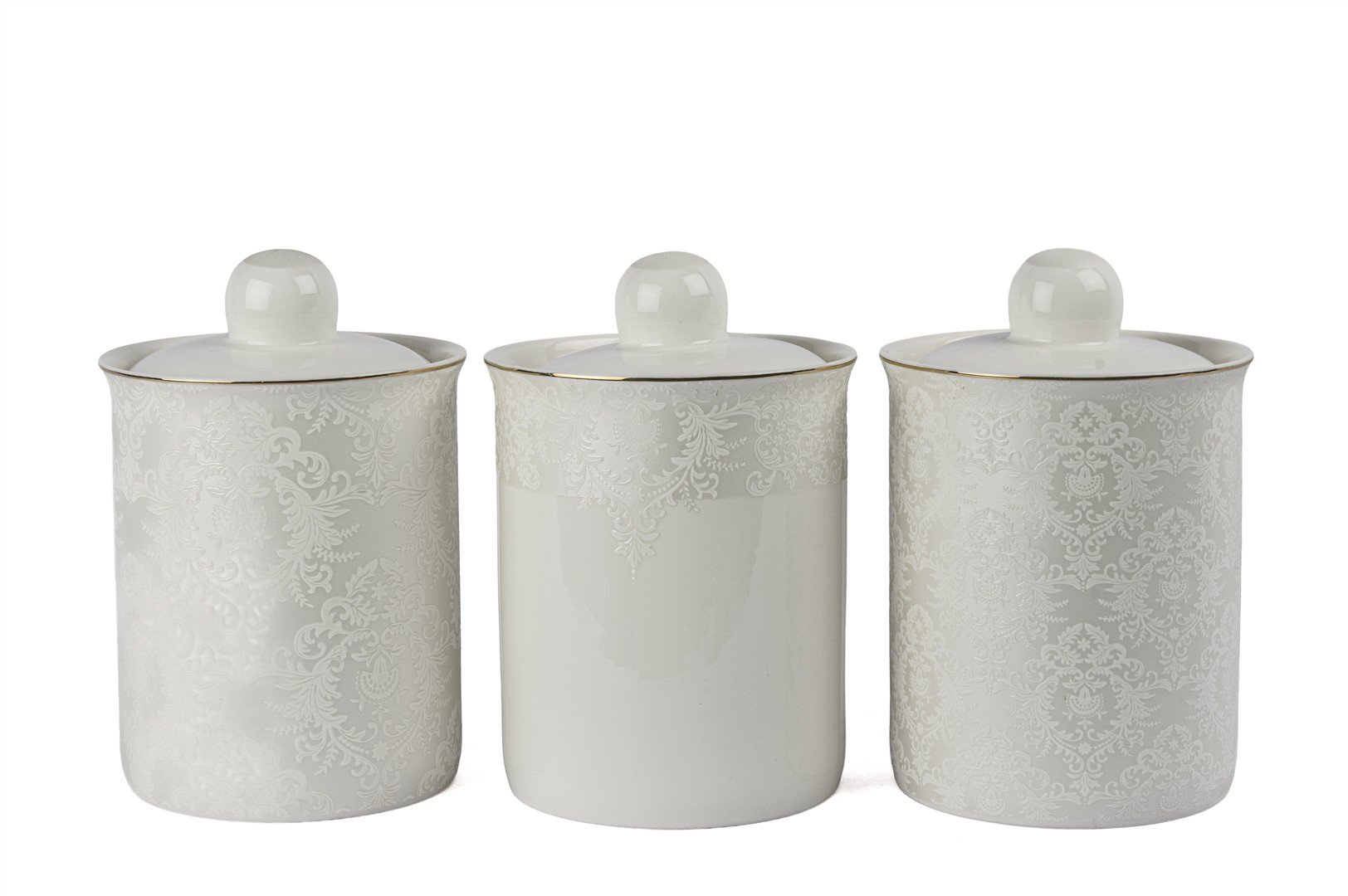 Pearl Mist 3lü Kavanoz Seti 600ml