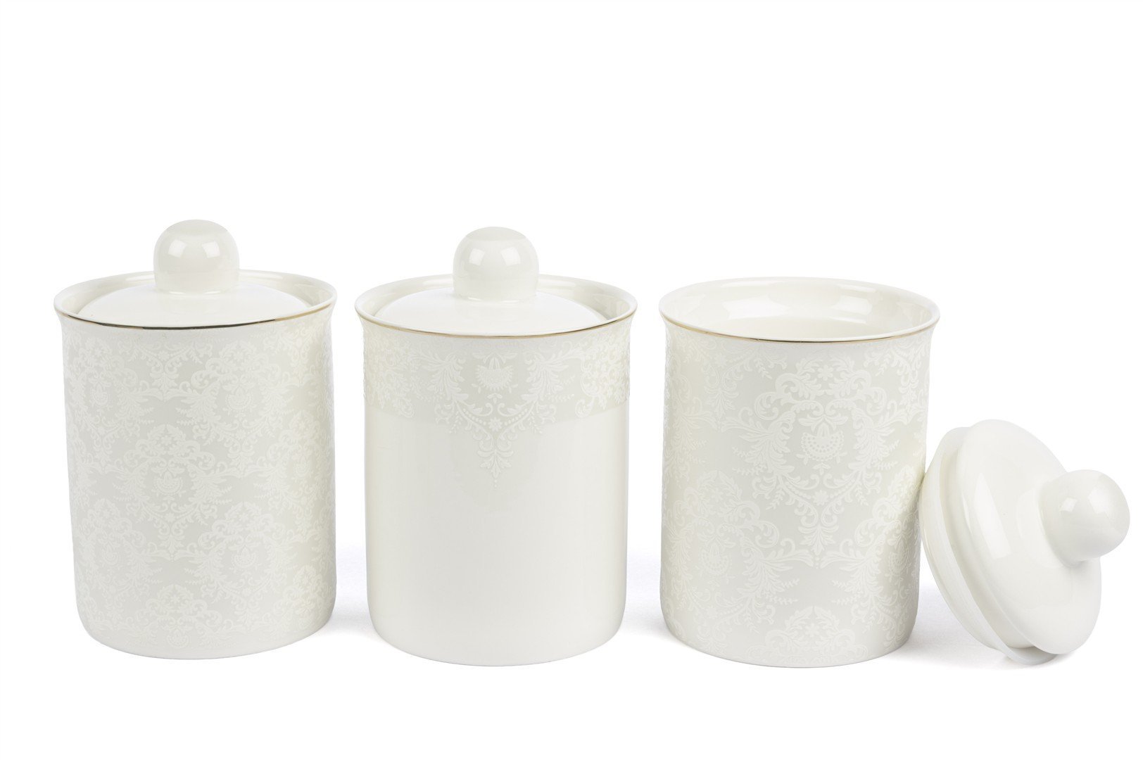 Pearl Mist 3lü Kavanoz Seti 600ml