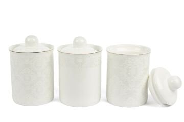 Pearl Mist 3lü Kavanoz Seti 600ml