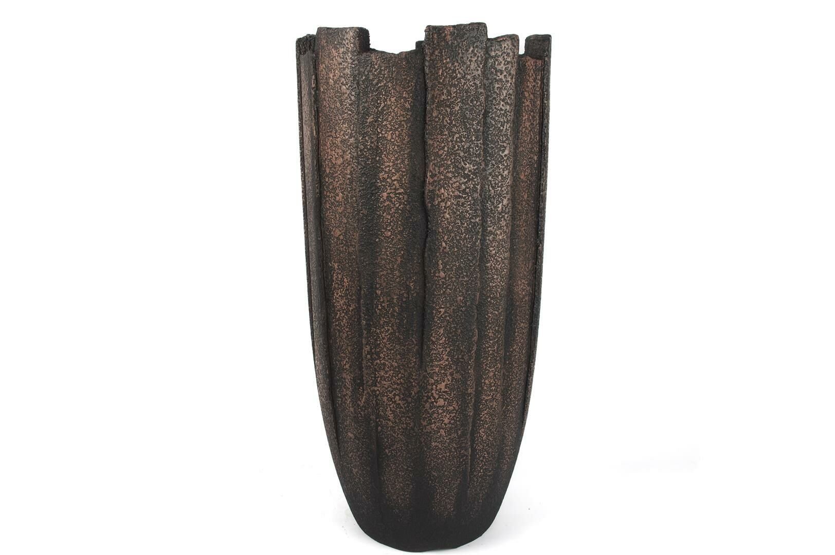 Kahverengi Uzun Saksı 32x72cm