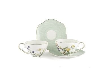 Eternal Flowers 2li Çay Fincan Seti 160cc