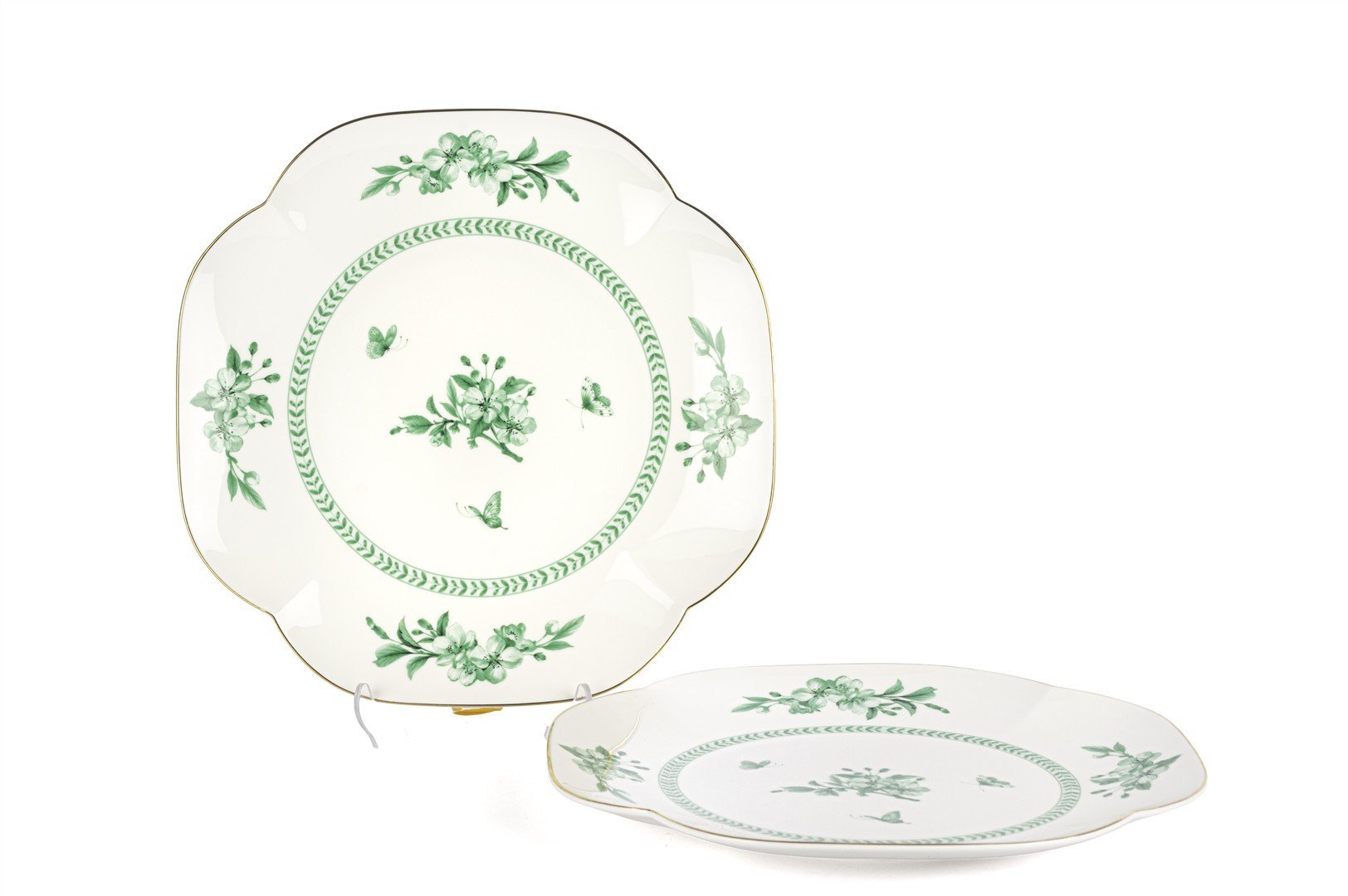 Leaf Elegance 2li Servis Tabağı 25cm