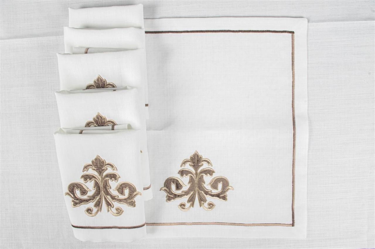 Barok 6lı Peçete 40cm