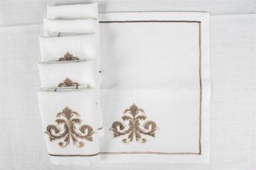 Barok 6lı Peçete 40cm